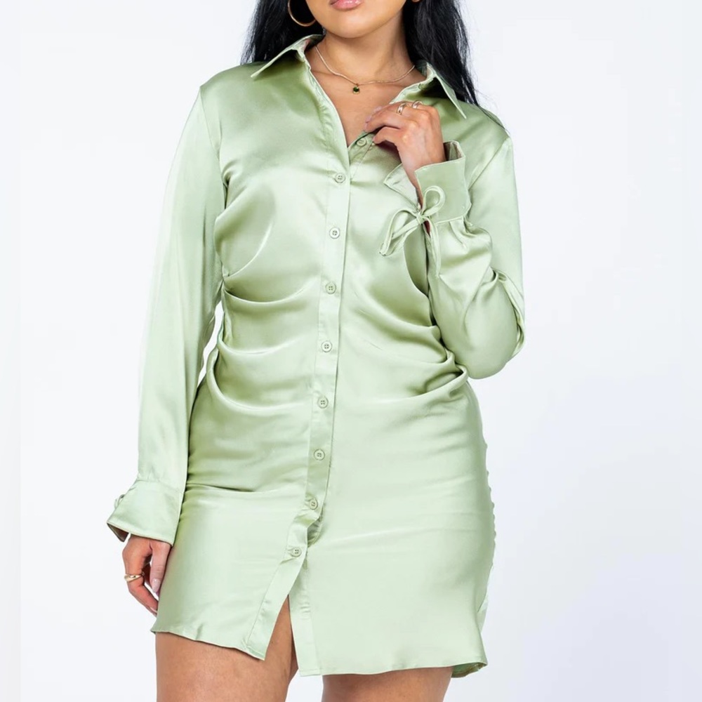 NWT Audie Mini Dress Green